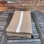Williams Sonoma Cashmere & Wool Equestrian Blanket Oversized Sand 90 X110 Nwt. Fixed Price $699.95.