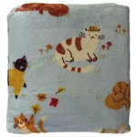 The Big One Oversized Plush Blue Kitty Cats Throw Blanket - 5FT X 6FT. Fixed Price $31.88.