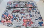 Vera Bradley Vineyard Floral Throw Blanket 12448-17025 80 X50 Blue,pink Nwt. Fixed Price $29.95.