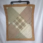 Vintage Woolrich Corduroy Pillow Sham Standard Patchwork Green/yellow/tan. Fixed Price $12.95.