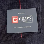 Ralph Lauren Chaps Leighton Full Queen Bedspread Nightspread Navy Plaid Blanket. Fixed Price $129.99.