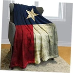 Yisumei Blanket Comfortable And Fuzzy Throw 60"X80" Texas State Flag. Fixed Price $55.66.