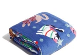 "catnip Christmas" Vera Bradley 50X80 Essential Throw Blanket Nwt Factory Sealed. Fixed Price $50.99.