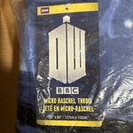 Brand New - Doctor Who Dr Police Call Box Tardis Plush Fleece Throw Blanket. Fixed Price $30.00.