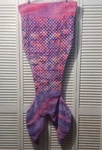 Comfy Tails Mermaid Fleece Cozy Throw Blanket Purple/pink Size 22 X 56". Fixed Price $9.98.
