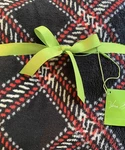 Nwt Vtg Vera Bradley Plush Throw Blanket Minsk Plaid 50"X80". Fixed Price $25.00.