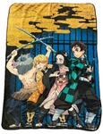 Demon Slayer By: Surreal Entertainment 45 X 60 Inch Fleece Throw Blanket Soft. Fixed Price $28.00.