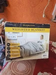 New Pendleton Weighted Blanket 48 X 72 10LBS (gray). Fixed Price $60.99.