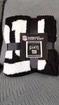 Nfl Super Soft New York Giants Throw Blanket 50X60 In Polyester Black White. Fixed Price $22.00.