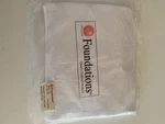 Foundations Thermasoft White Waffle Crib Baby Nursery Blanket - 100% Cotton. Fixed Price $15.39.