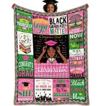 African American Class Of 2026 Graduation Blanket 50X60 Gift For Her. Fixed Price $32.99.