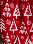 New Marlo Lorenz Christmas Trees Snowflakes Plush Throw Blanket 50" X 70". Fixed Price $45.00.