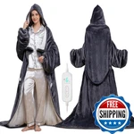 U.seizeyes Wearable Heated Blanket Foot Pocket Electric Throw. Fixed Price $144.29.
