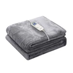Wapaneus Heated Blanket Electric Throw 72" X 84" Full 72*84IN, Light Grey. Fixed Price $73.99.