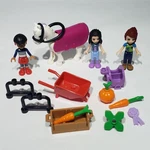 Lot Of Lego Mia Equestrian Friends Minifigures Emma White Horse Saddle Blanket. Fixed Price $16.95.