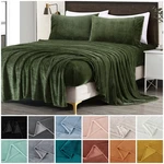 Chezmoi Collection Lavish Extra Soft Microplush Fleece Velvety Bed Sheet Set. Fixed Price $54.99.