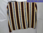 Textiles Mexitems Mexican Falsa Yellow, Burgundy, Black, Blanket X001OY7CM1. Fixed Price $32.00.
