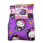 Viral Sanrio Hello Kitty Halloween Quilted Blanket Purple Full/queen 90X90 Nwt. Fixed Price $69.97.