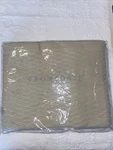 Frontgate 100% Egyptian Cotton Queen Coverlet Blanket Linen Beige Color New. Fixed Price $145.00.