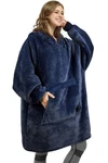 Oversized Blanket Hoodie Sweatshirt Warm Soft Sherpa Flannel Cozy Gift For Women. Fixed Price $56.98.