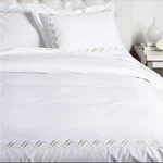 Egyptian Cotton Percale Luxury Queen/full Duvet Set Westport Home 300TC Sage Gre. Fixed Price $69.00.