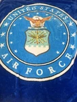 Official United States Air Force 60X80 Queen Blanket. Fixed Price $69.99.