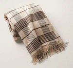 Ralph Lauren Home Collection Deacon Plaid Wool Windowpane Throw Blanket 54 X 72. Fixed Price $292.66.
