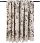 French Country Printed Woven Throw, 50X60, Botanical. Fixed Price $65.99.