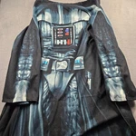Star Wars Darth Vader Blanket With Sleeves Fleece Throw Cosplay Northwest Black. Fixed Price $24.99.