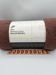 Nike Phoenix Cozy Boucle Blanket Red Sepia WX77 HQ6917-218 $150 Nwt. Fixed Price $119.99.