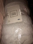 Ulta Soft Plush Pom Throw Blanket Holiday 2022 50" X 60" Cream New. Fixed Price $14.99.
