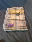 Prince Of Scots Highland Tweeds Big Throw 59" X 80" Natural BUCHANAN100% Wool. Fixed Price $69.99.