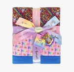 Posh Peanut Lisa Frank Hunter & Logo Rainbow Print Luxe Patoo Blanket New. Fixed Price $248.00.