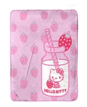 Hello Kitty Jay Franco Strawberry Milk Silk Touch Throw, 60 X 46. Fixed Price $31.15.