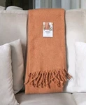 Better Homes & Gardens Faux Mohair Cozy Throw Blanket Terracotta Clay Free Ship. Fixed Price $25.74.