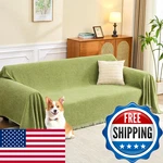 Andency Couch Cover Sofa For 3 Cushion Oversized Slipover Solid Washable. Fixed Price $27.89.
