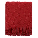 Battilo Home Christmas Decor Red Blanket Couch, Boho Bed Throws For.... Fixed Price $43.27.