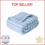 Homritar Baby Blanket For Boys Girls Ultra Soft Warm Fleece Fluffy Blue. Fixed Price $11.49.