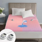 Serta Waterproof Heated Mattress Pad - Electric Bed Warmer With 10. Fixed Price $74.39.
