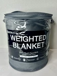 New Altavida 12 Lb Gray Weighted Blanket Ultra Plush Faux Mink 48" 72". Fixed Price $29.99.