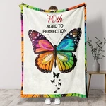 70TH Birthday Gifts For Women Christian, Butterfly Throw Blanket,. Fixed Price $15.80.