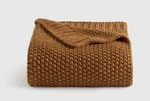 Nwot Quince Organic Cotton Fisherman Throw 50 X 60 Amber. Fixed Price $59.99.