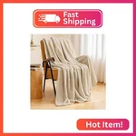 Miulee Fleece Throw Blanket With Stripe Pattern Fuzzy Flannel Beige For. Fixed Price $26.54.