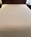 Lauren Ralph 100% Cotton Textured Weave Twin Blanket Beige. Fixed Price $49.00.