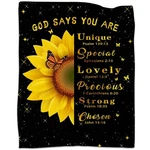 Christian Gifts Women, Religious Female, Blankets For.... Fixed Price $26.49.