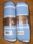 New Bersuse 100% Cotton Anatolia Xl Turkish Towel Beach 61X82 Blanket, Blue. Fixed Price $24.00.
