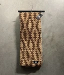 New Frye Aztec Etching Reversible Sherpa Throw Blanket Brown Color 50"X70". Fixed Price $59.99.