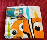 Vintage Disney Pixar Finding Nemo Jay Franco Bath Towel Set New 2PC. Fixed Price $39.99.