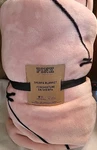 Victorias Secret Blanket Pink Super Soft W/tags 50IN X 60IN.. Fixed Price $29.95.