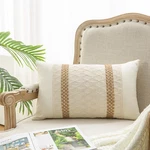 Lumbar Throw Pillow Covers 12 X 20 Inch 1PC For Farmhouse Living Room, Cotton &. Fixed Price $13.52.